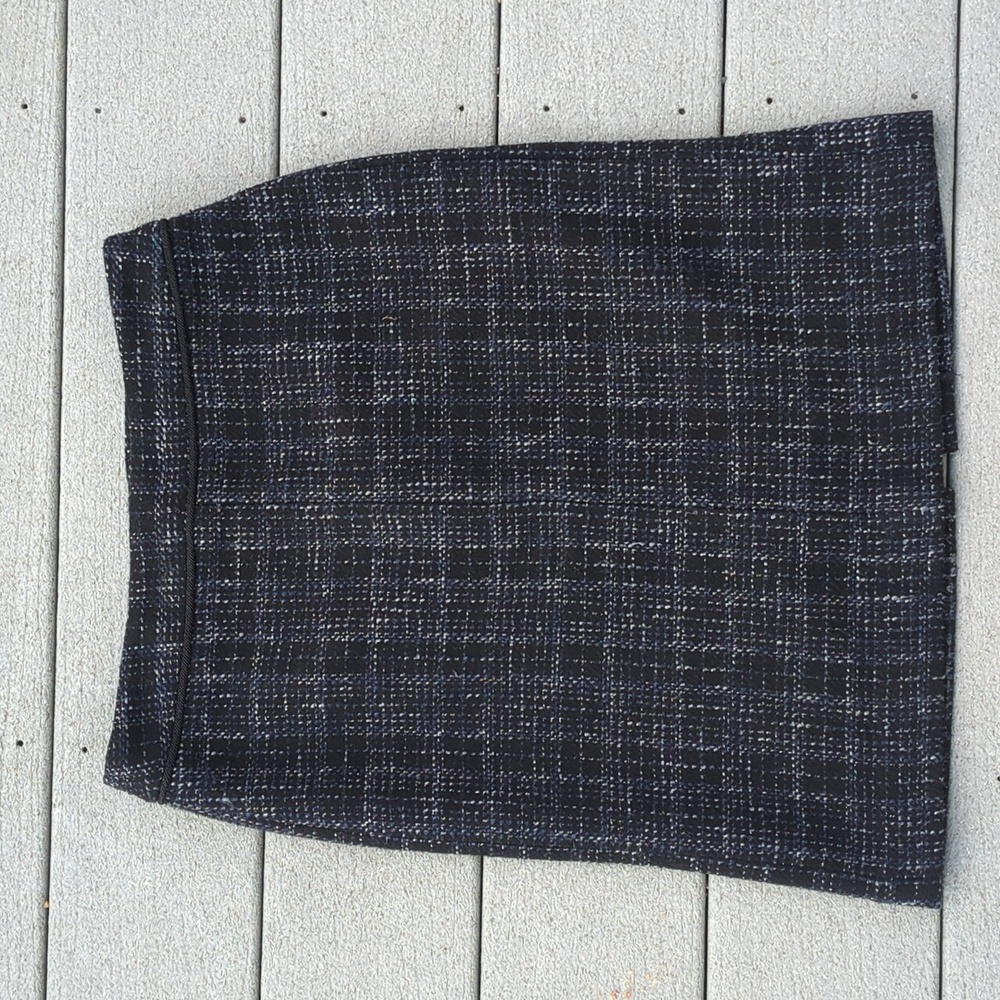 Banana Republic Wool Blend Tweed Pencil Skirt